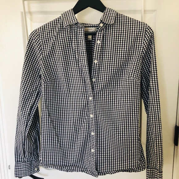 J.Crew long sleeve Gingham shirt - Picture 2 of 4